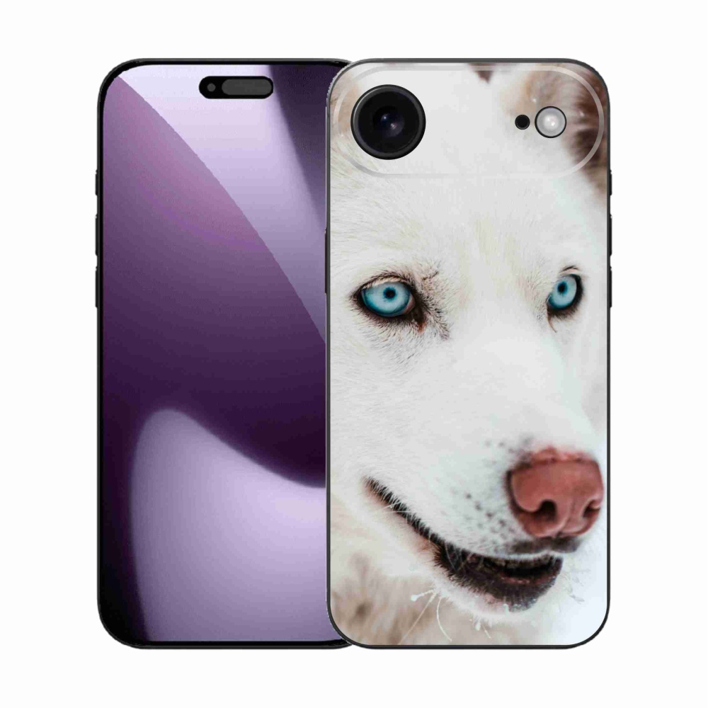 Gelový kryt mmCase na iPhone 17 Air - psí pohled