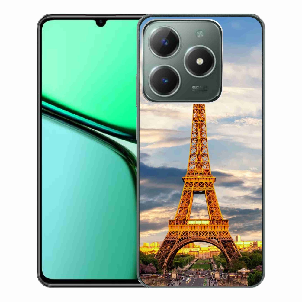 Gelový kryt mmCase na Realme C61 - eiffelova věž 3