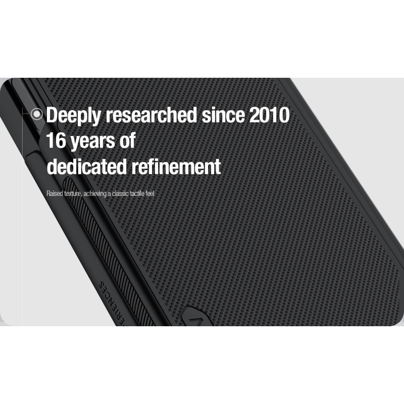 Nillkin Super Frosted FOLD Magnetic Zadní Kryt pro Samsung Galaxy Z Fold 8 Ultra Transparent Black
