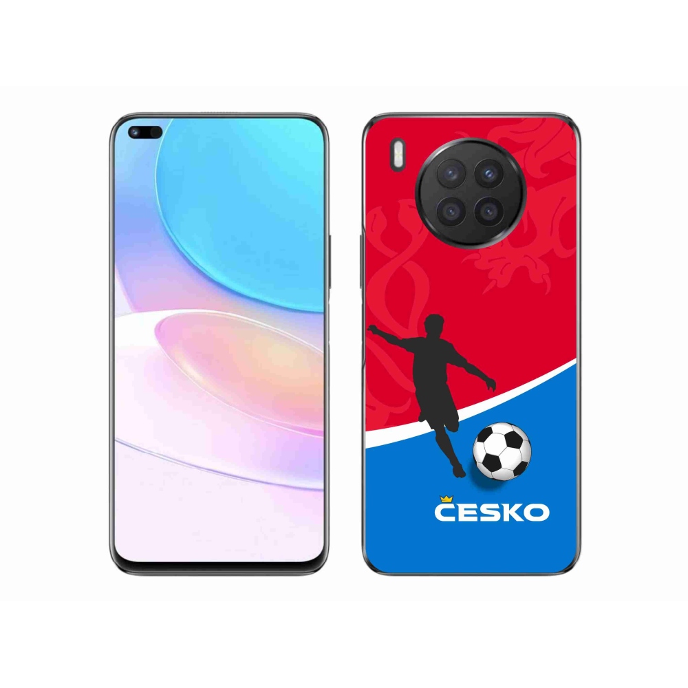 Gelový kryt mmCase na Honor 50 Lite - fotbal Česko