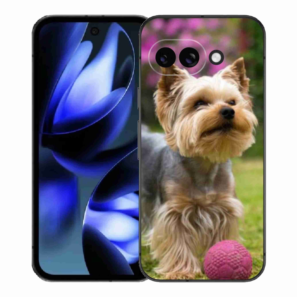 Gelový kryt mmCase na Google Pixel 9a - jorkšír 4