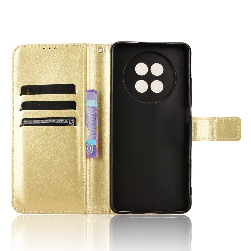 Crazy knížkové pouzdro na Realme 12 5G/12x 5G - zlaté