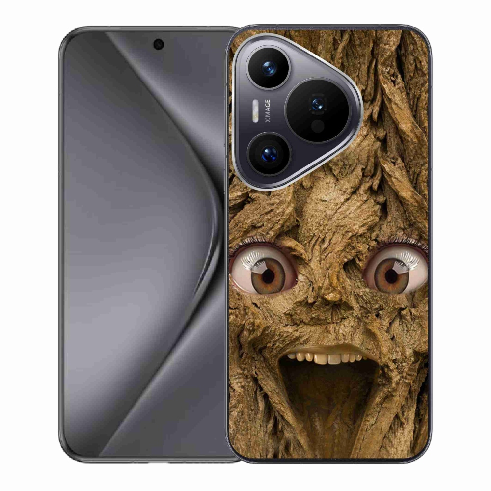 Gelový kryt mmCase na Huawei Pura 70 - veselý strom s očima