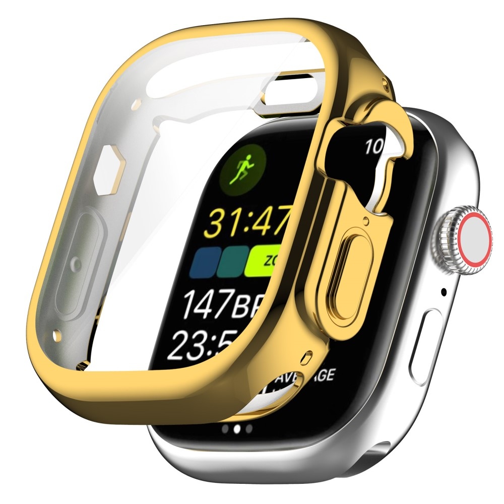 Soft nasazovací gelové ochranné pouzdro pro Apple Watch Ultra/Ultra 2 49 mm - zlaté