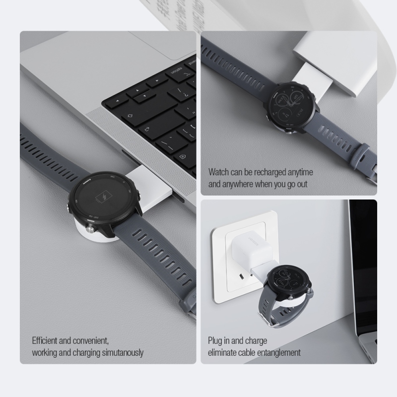 Nillkin Power Charger pro Garmin Watch White