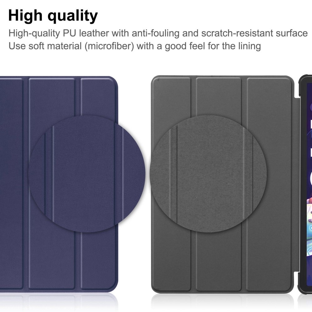 Case chytré zavírací pouzdro na Lenovo Tab P11 Pro (2.Gen) - tmavěmodré
