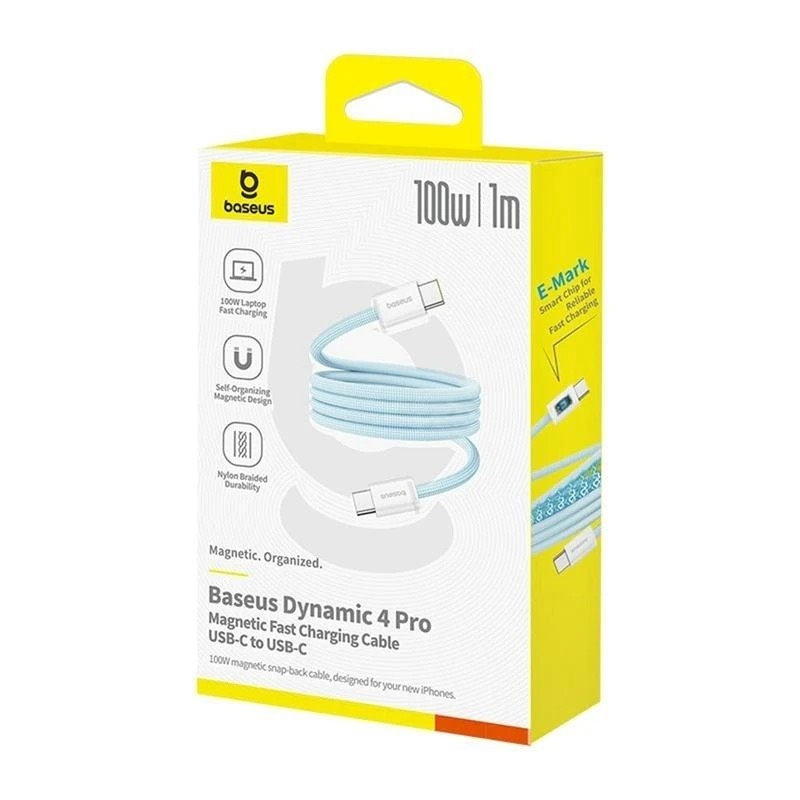 Baseus Dynamic 4 Pro Series Datový Kabel USB-C - USB-C 100W 1m Galaxy Blue