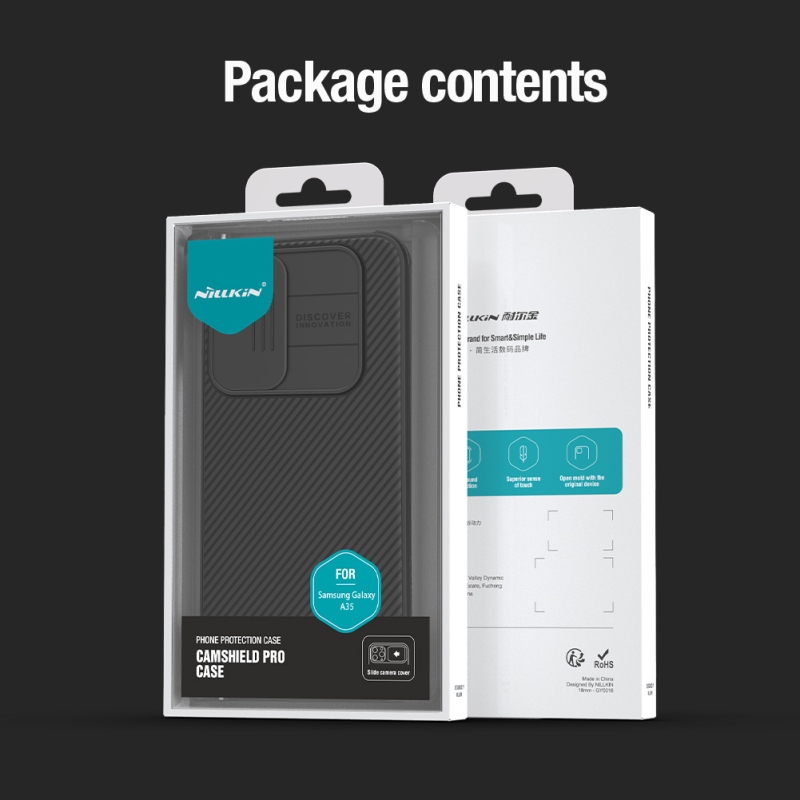 Nillkin CamShield PRO Zadní Kryt pro Samsung Galaxy A35 5G Black