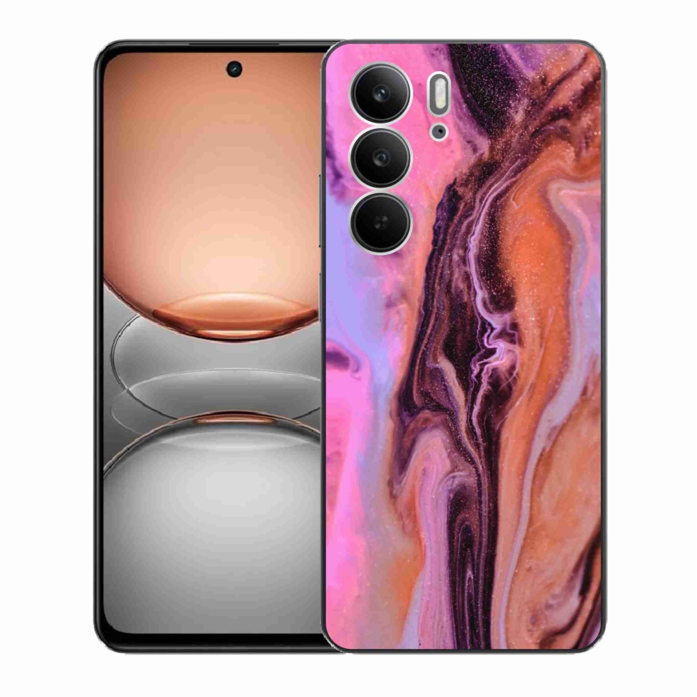 Gelový kryt mmCase na Realme C75 - abstrakt 26