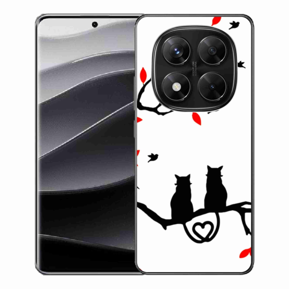 Gelový kryt mmCase na Xiaomi Redmi Note 14 Pro 5G/Poco X7 5G - kočičí láska