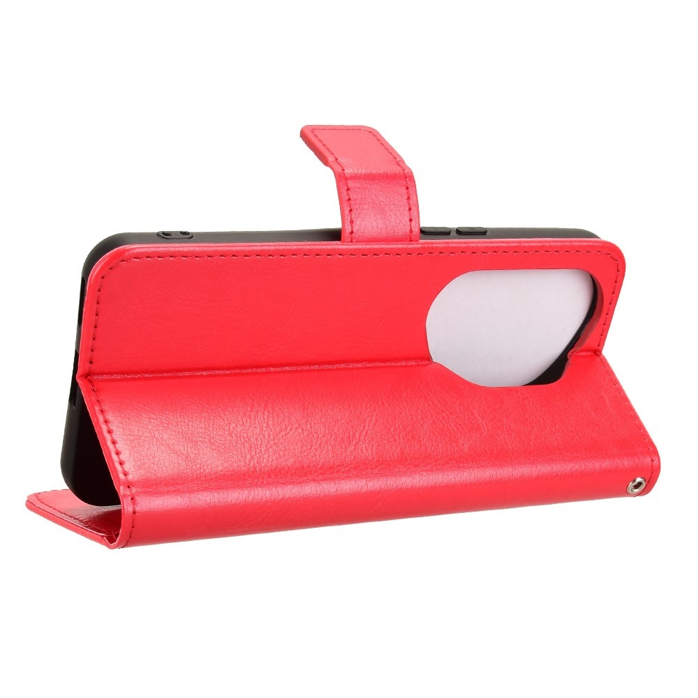 Crazy knížkové pouzdro na Honor 400 Pro - červené