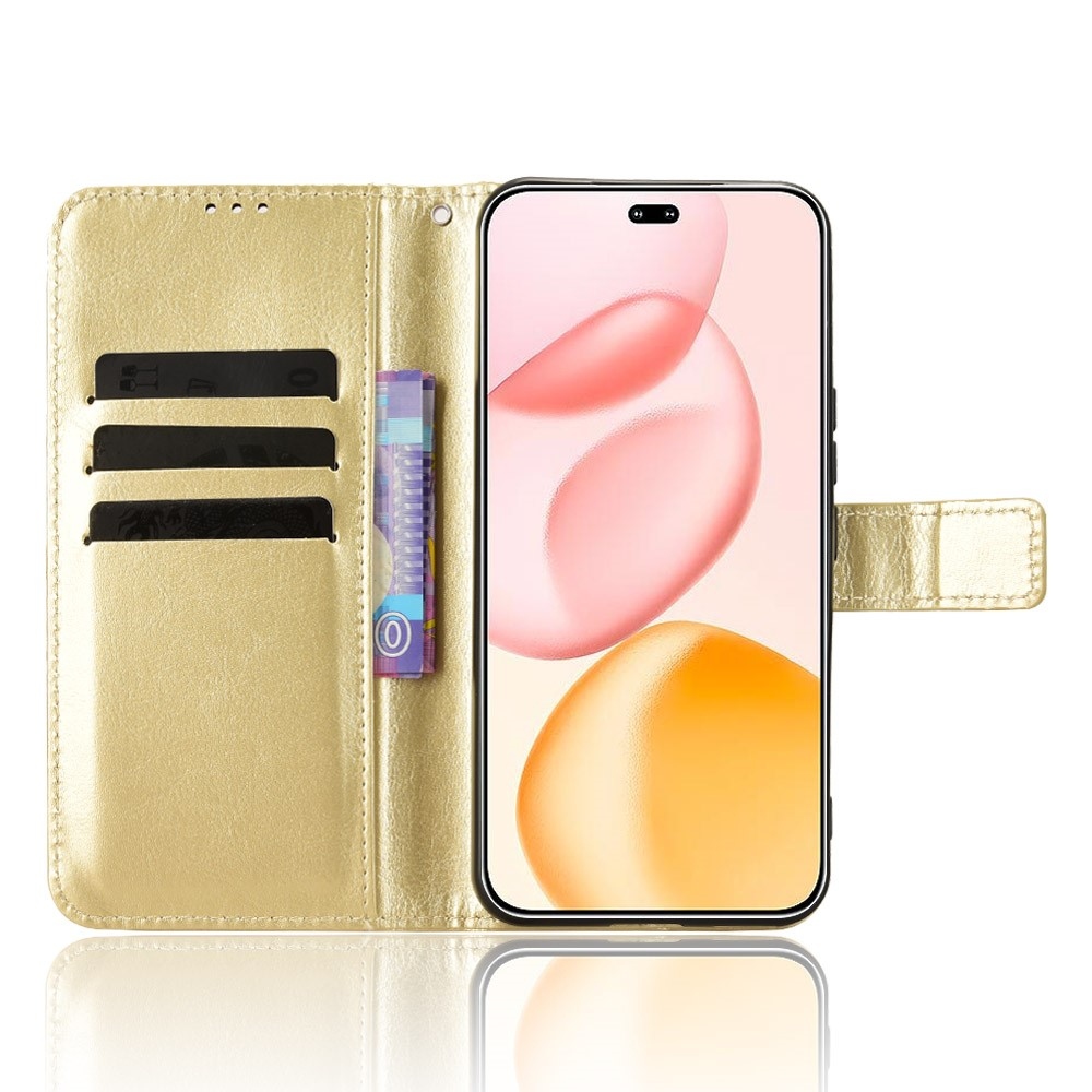 Crazy knížkové pouzdro na Honor 400 Pro - zlaté