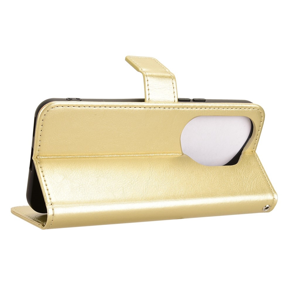 Crazy knížkové pouzdro na Honor 400 Pro - zlaté