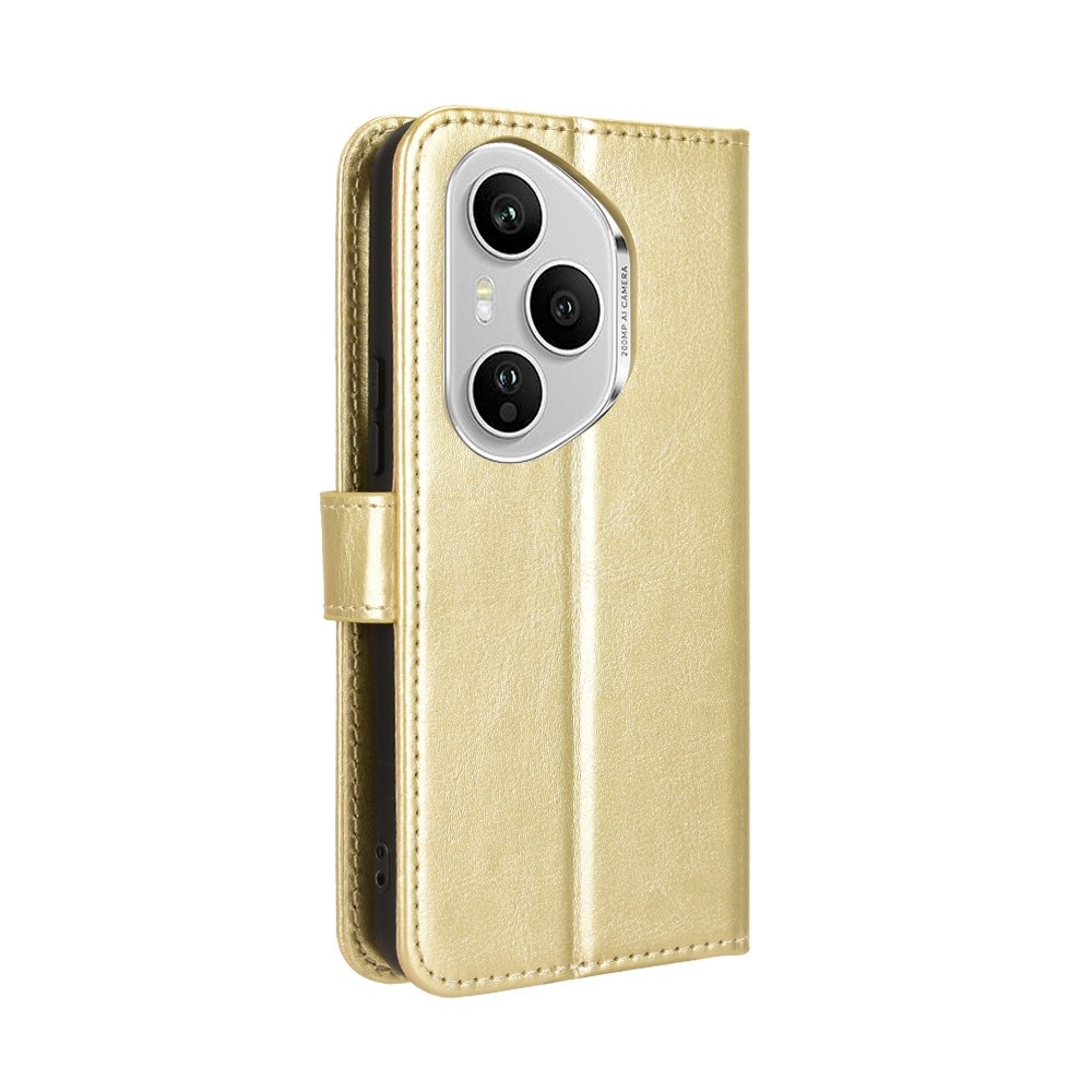 Crazy knížkové pouzdro na Honor 400 Pro - zlaté