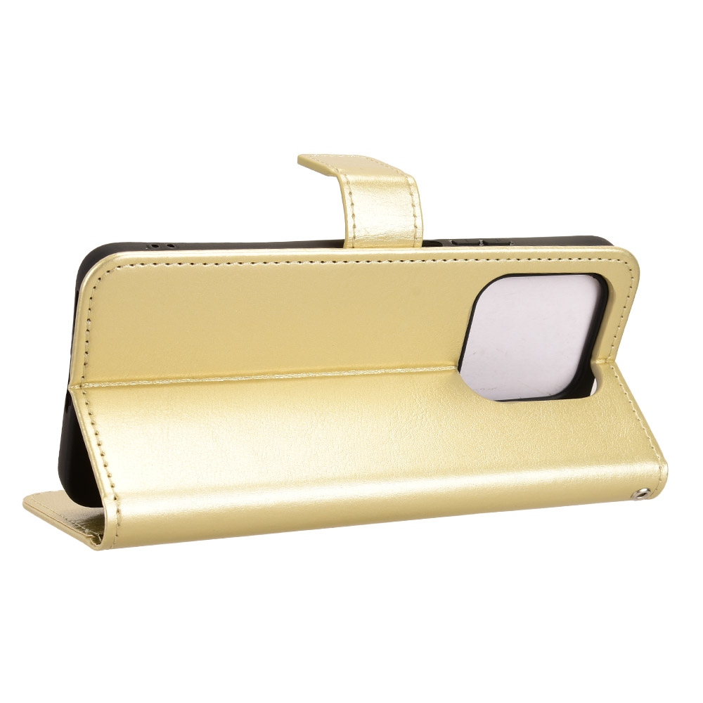 Crazy knížkové pouzdro na Honor 400 Smart 5G/4G/Honor X7d - zlaté