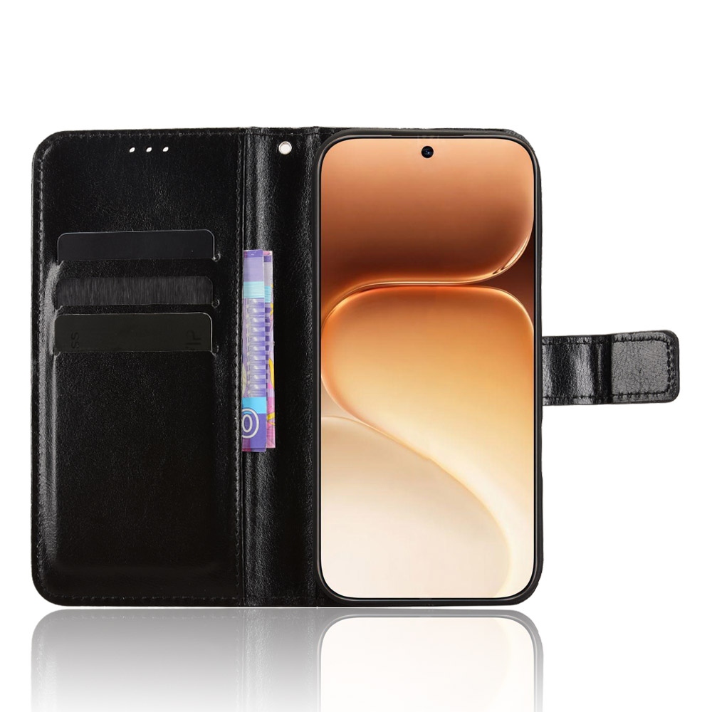 Crazy knížkové pouzdro na Honor 600 Pro 5G/Honor 600 5G - černé