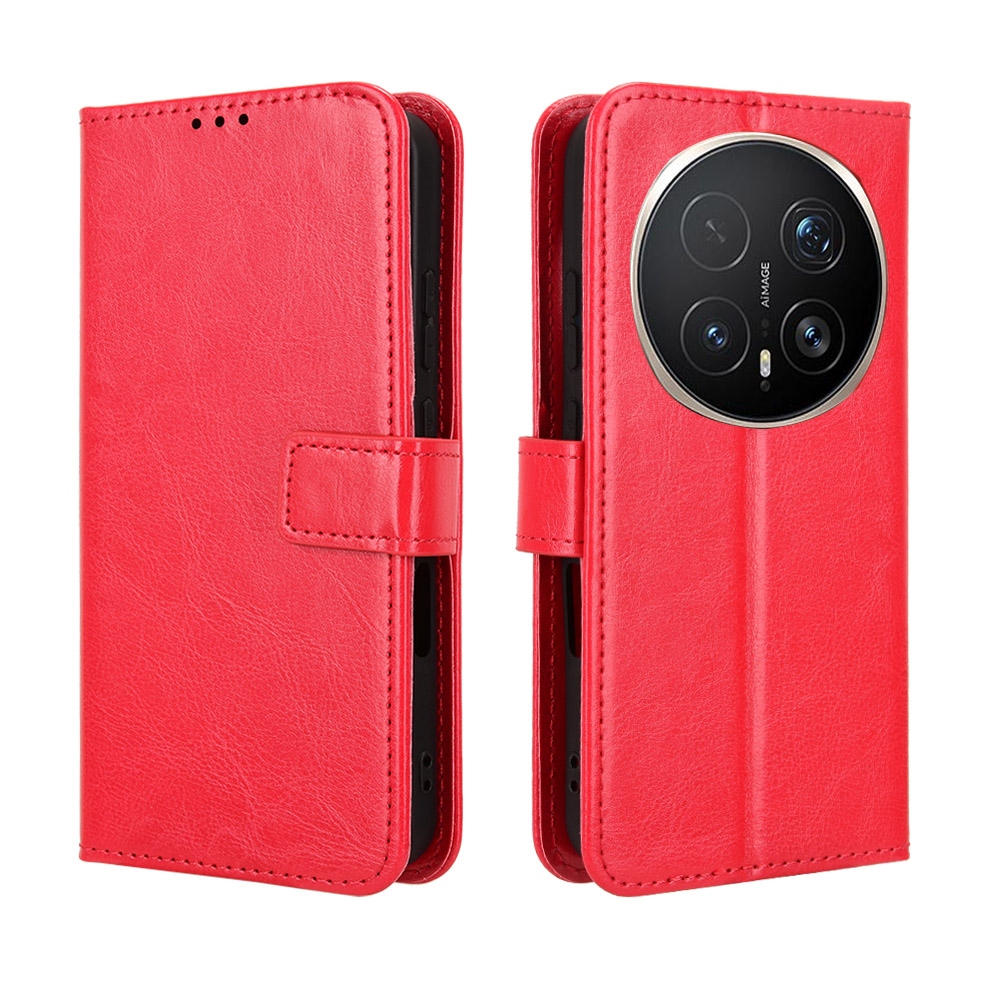 Crazy knížkové pouzdro na Honor Magic 8 Pro 5G - červené