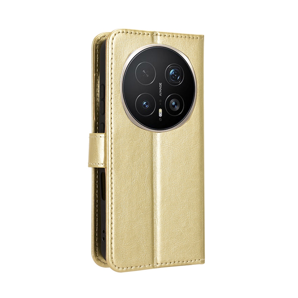 Crazy knížkové pouzdro na Honor Magic 8 Pro 5G - zlaté