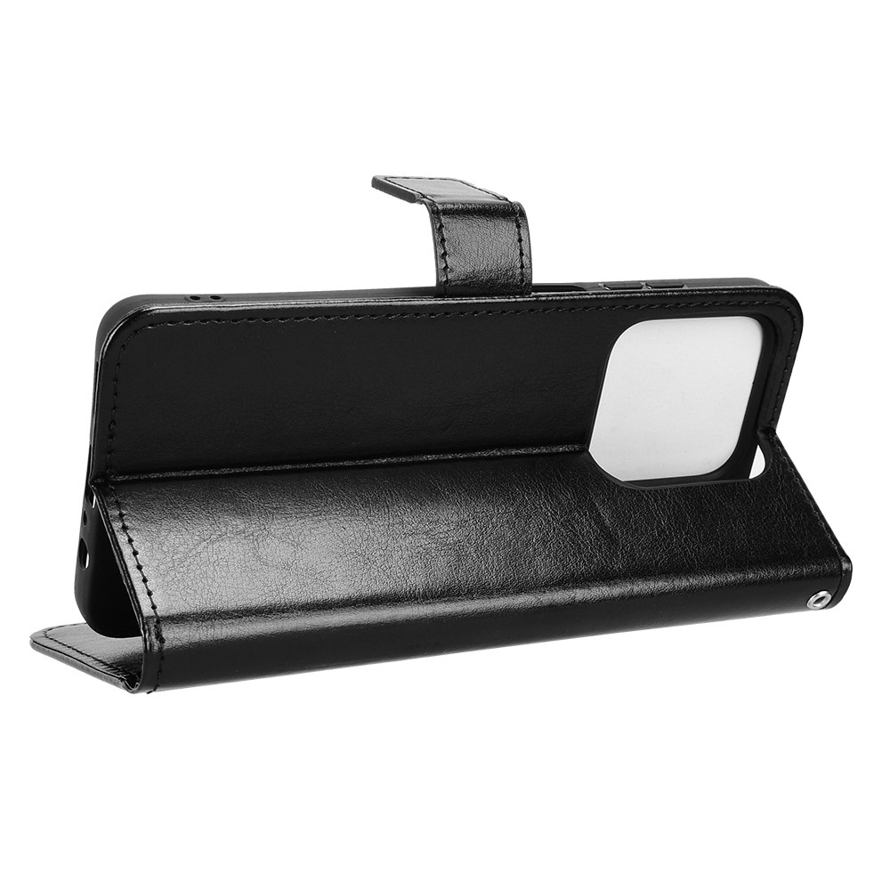 Crazy knížkové pouzdro na Honor X5c Plus - černé