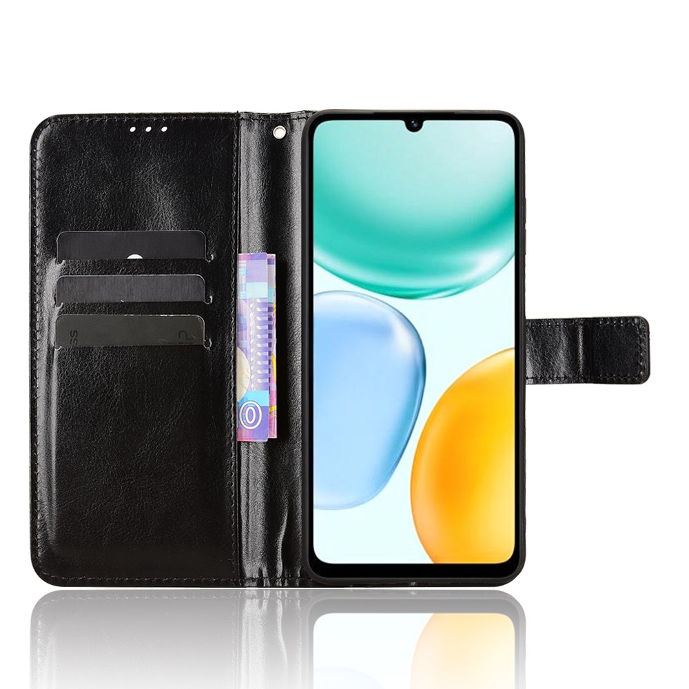 Crazy knížkové pouzdro na Honor X5c Plus - černé