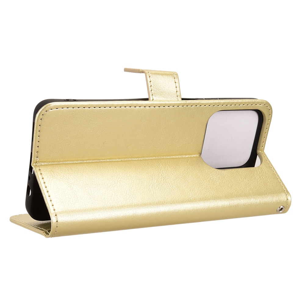 Crazy knížkové pouzdro na Honor X5c Plus - zlaté