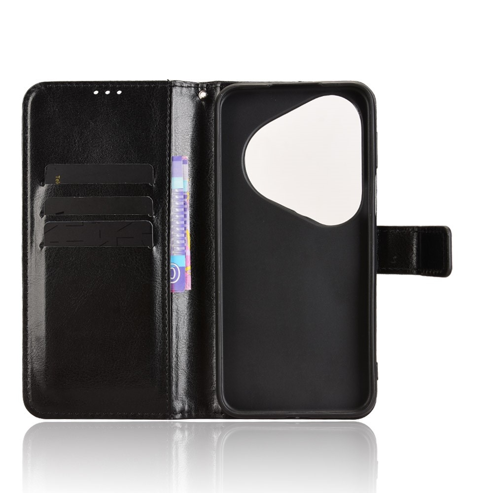 Crazy knížkové pouzdro na Huawei Pura 80 Ultra - černé