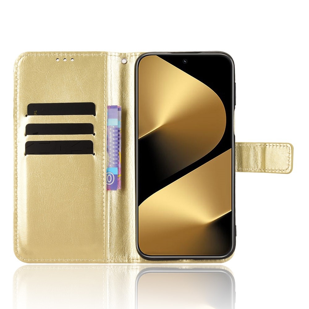 Crazy knížkové pouzdro na Huawei Pura 80 Ultra - zlaté