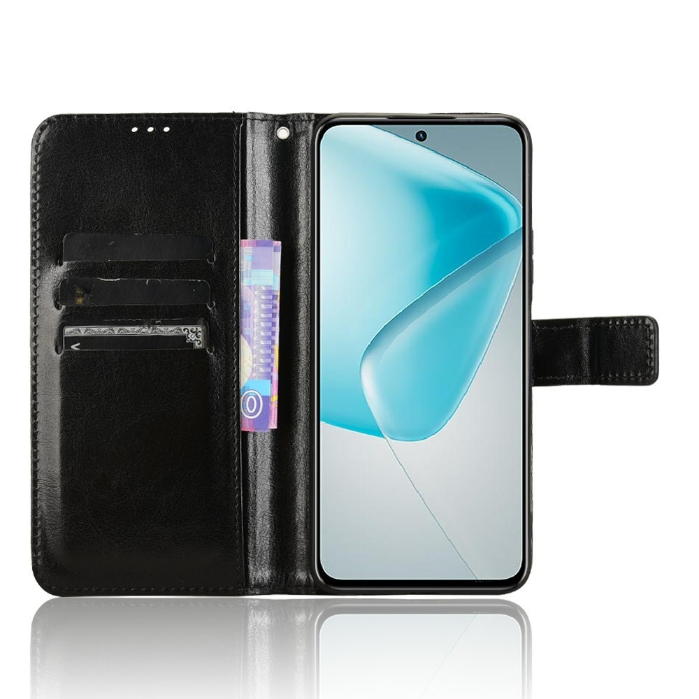 Crazy knížkové pouzdro na Infinix Hot 50 Pro - černé