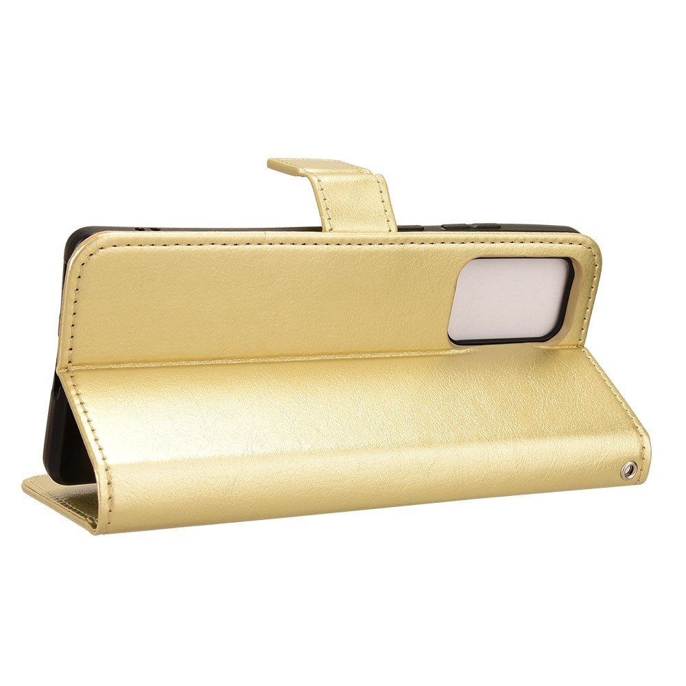 Crazy knížkové pouzdro na Motorola Edge 50 Fusion 5G - zlaté