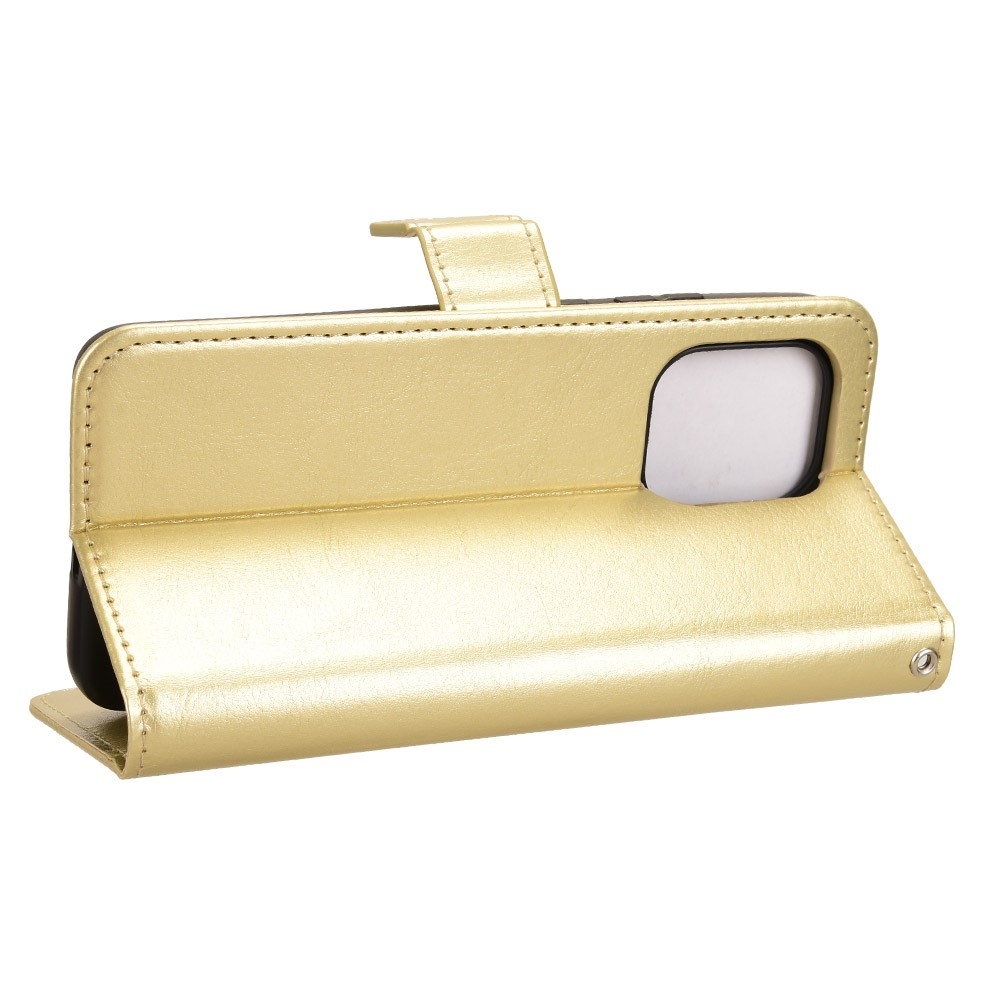 Crazy knížkové pouzdro na Motorola Edge 60 Neo 5G/50 Neo 5G - zlaté