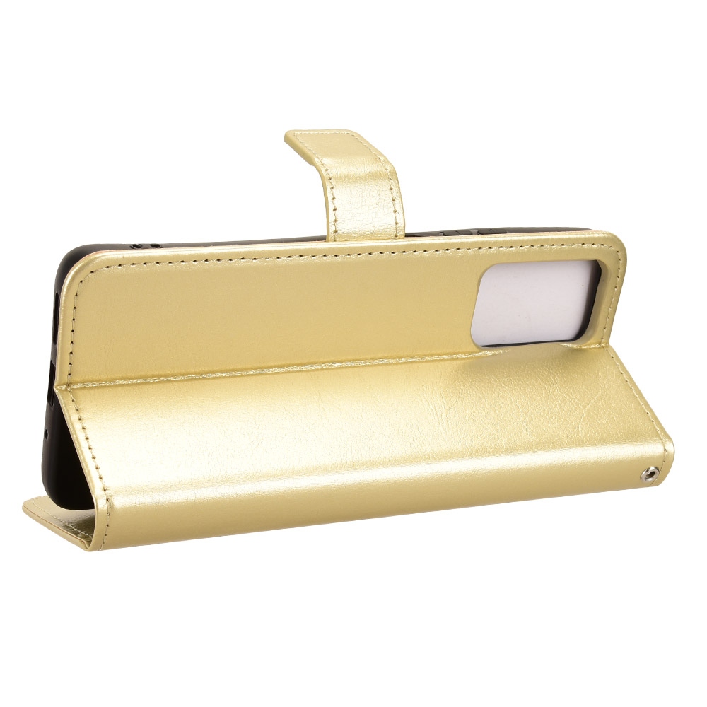 Crazy knížkové pouzdro na Motorola Moto G06/G06 Power - zlaté