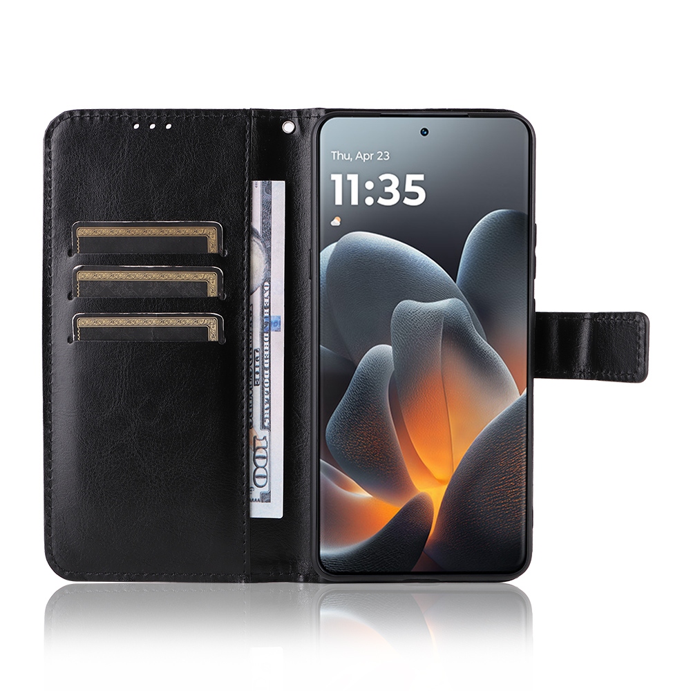 Crazy knížkové pouzdro na Motorola Signature 5G - černé