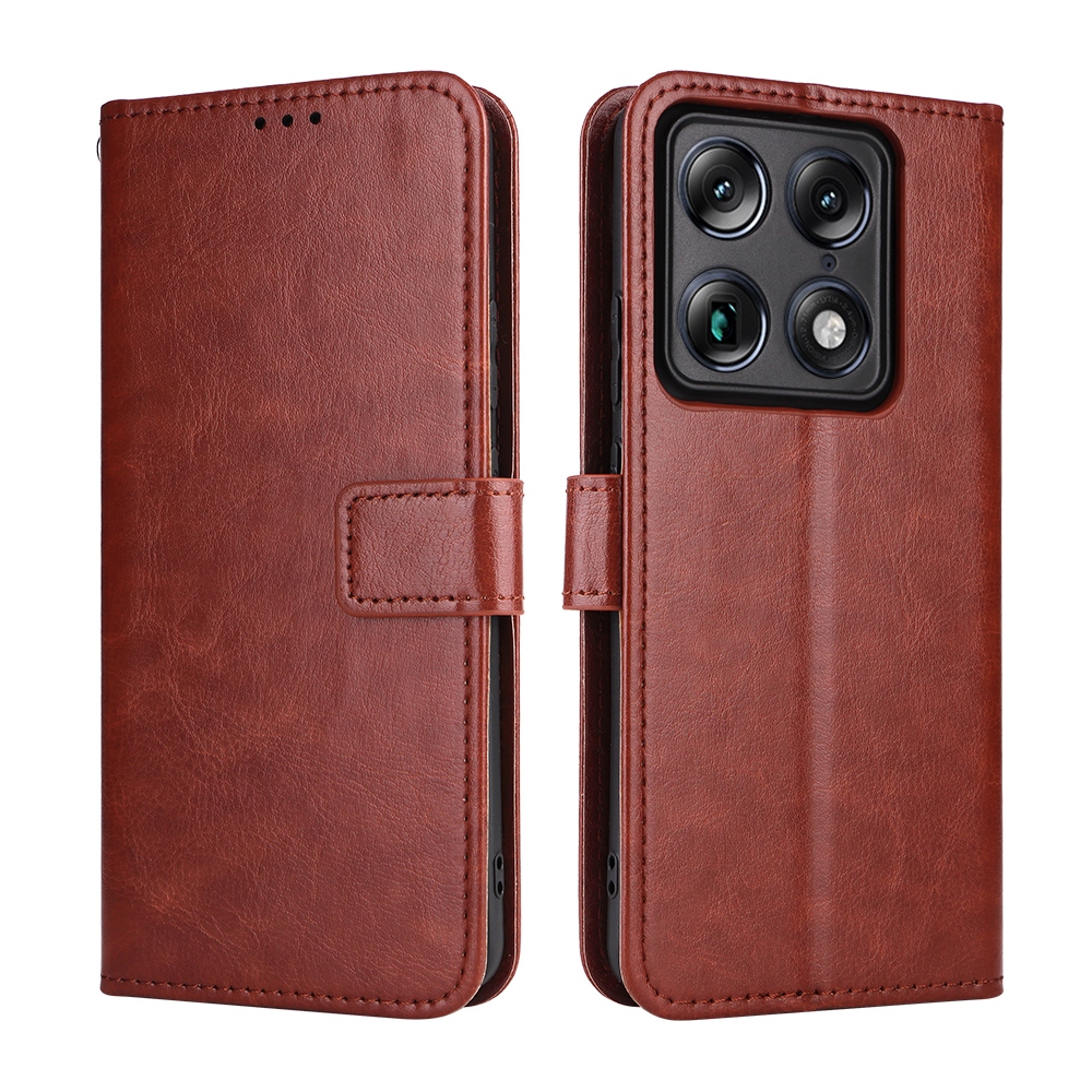 Crazy knížkové pouzdro na Motorola Signature 5G - hnědé