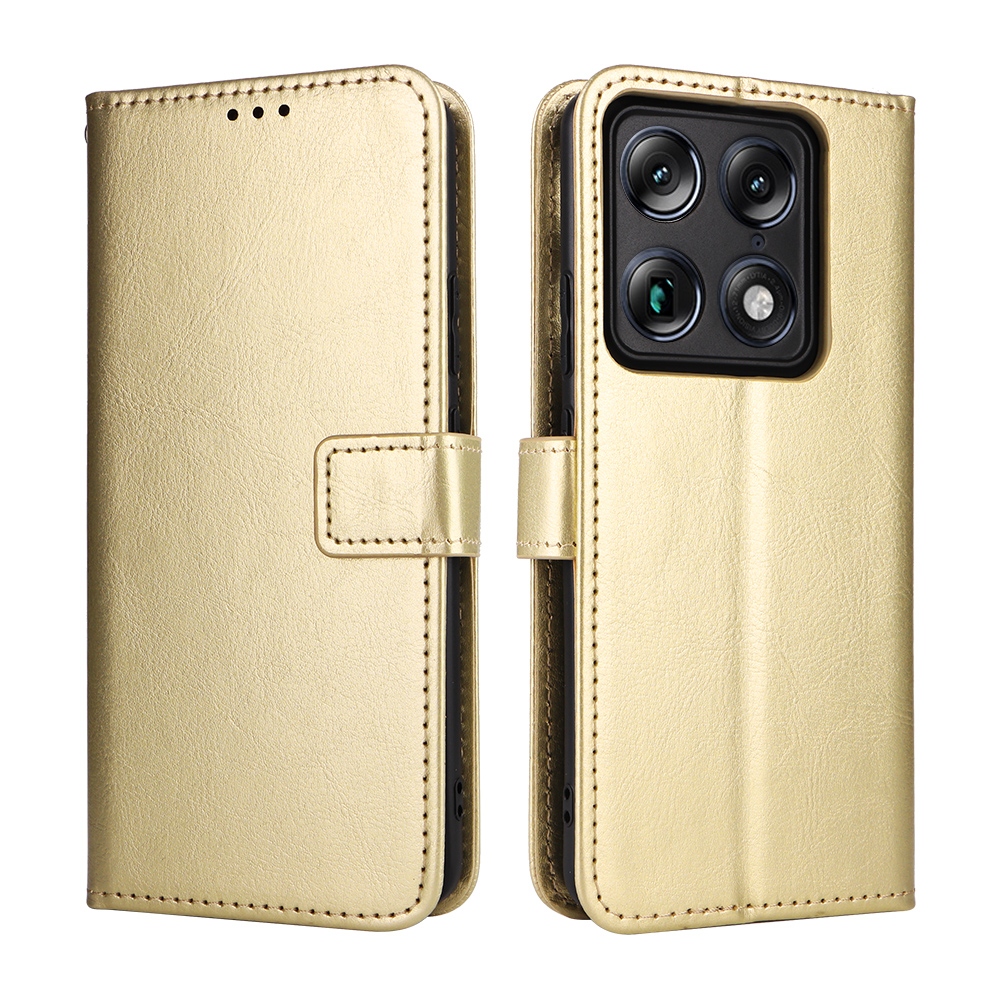 Crazy knížkové pouzdro na Motorola Signature 5G - zlaté