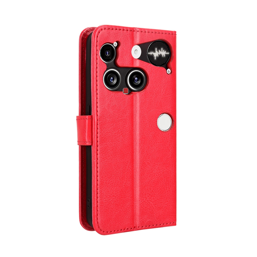 Crazy knížkové pouzdro na Nothing Phone (3) 5G - červené