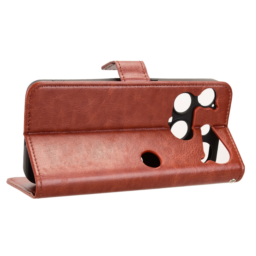 Crazy knížkové pouzdro na Nothing Phone (3) 5G - hnědé