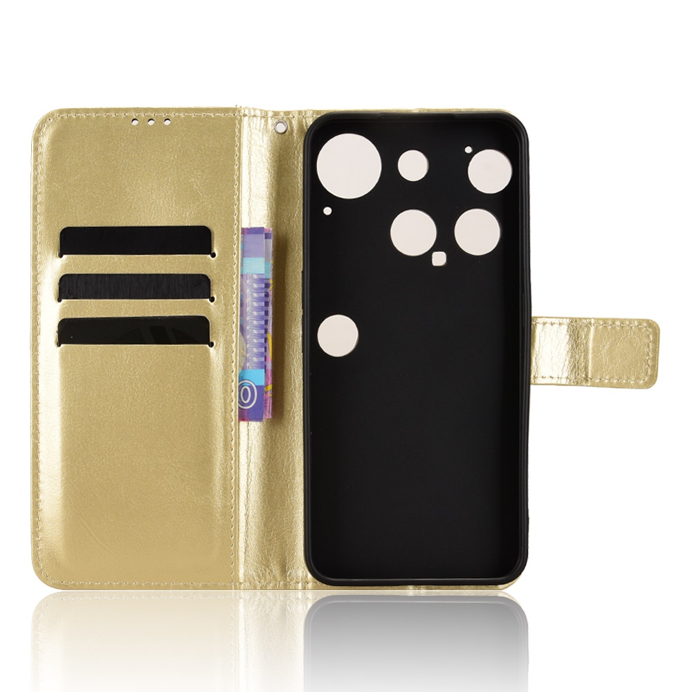 Crazy knížkové pouzdro na Nothing Phone (3) 5G - zlaté