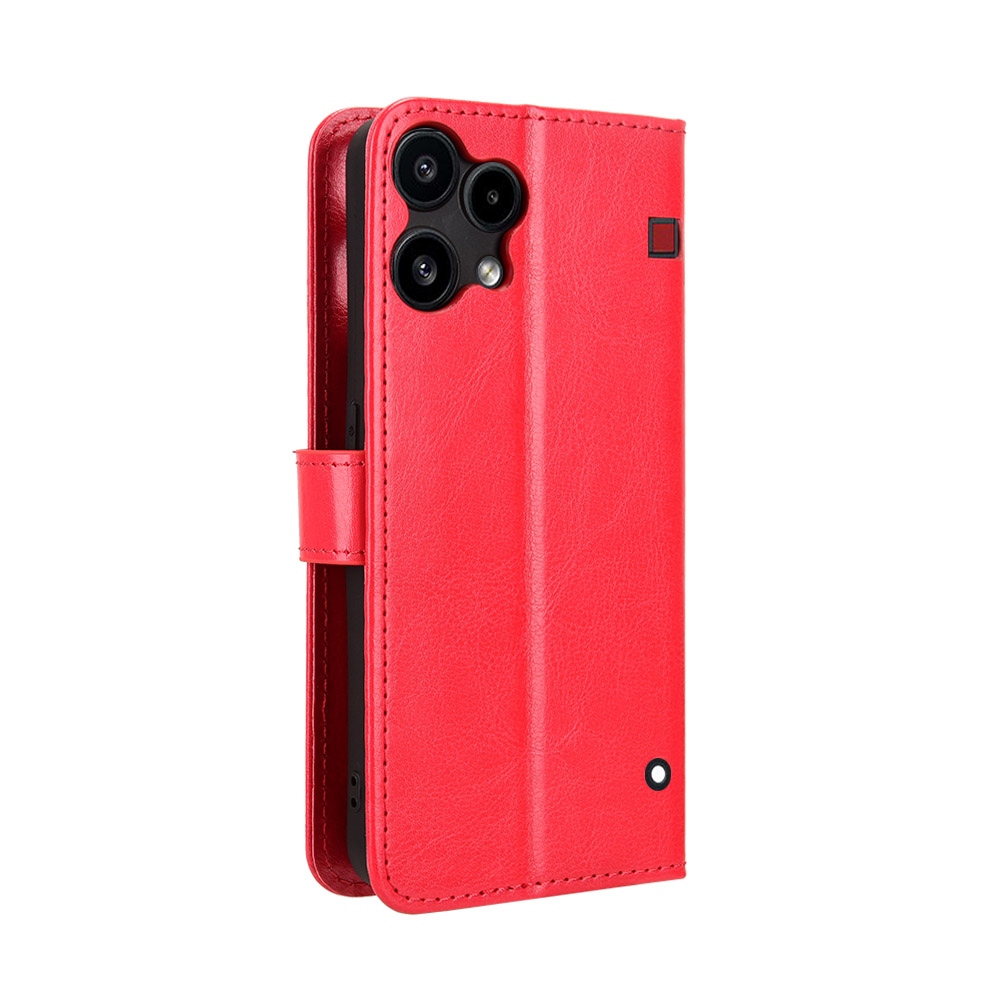 Crazy knížkové pouzdro na Nothing Phone (3a) Lite 5G - červené