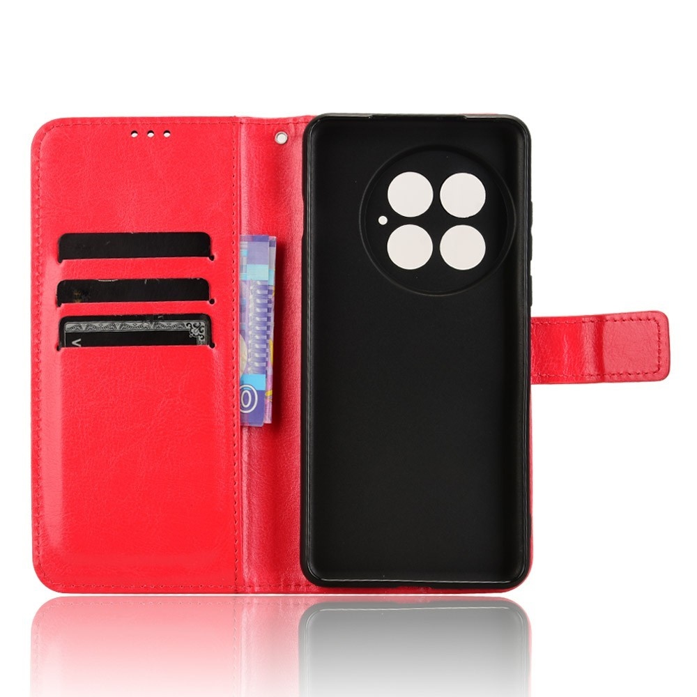 Crazy knížkové pouzdro na OnePlus 13 - červené