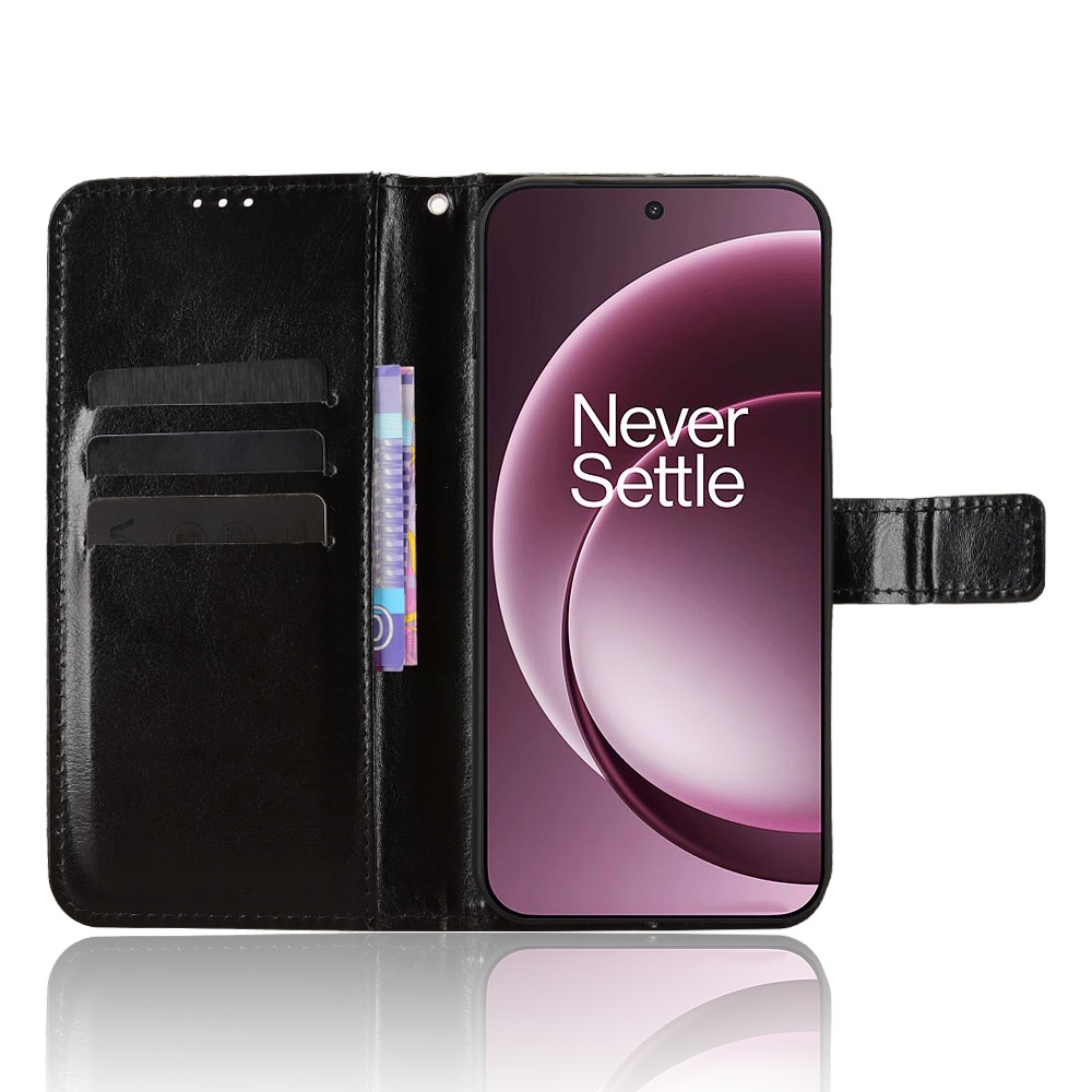 Crazy knížkové pouzdro na OnePlus 15 5G - černé