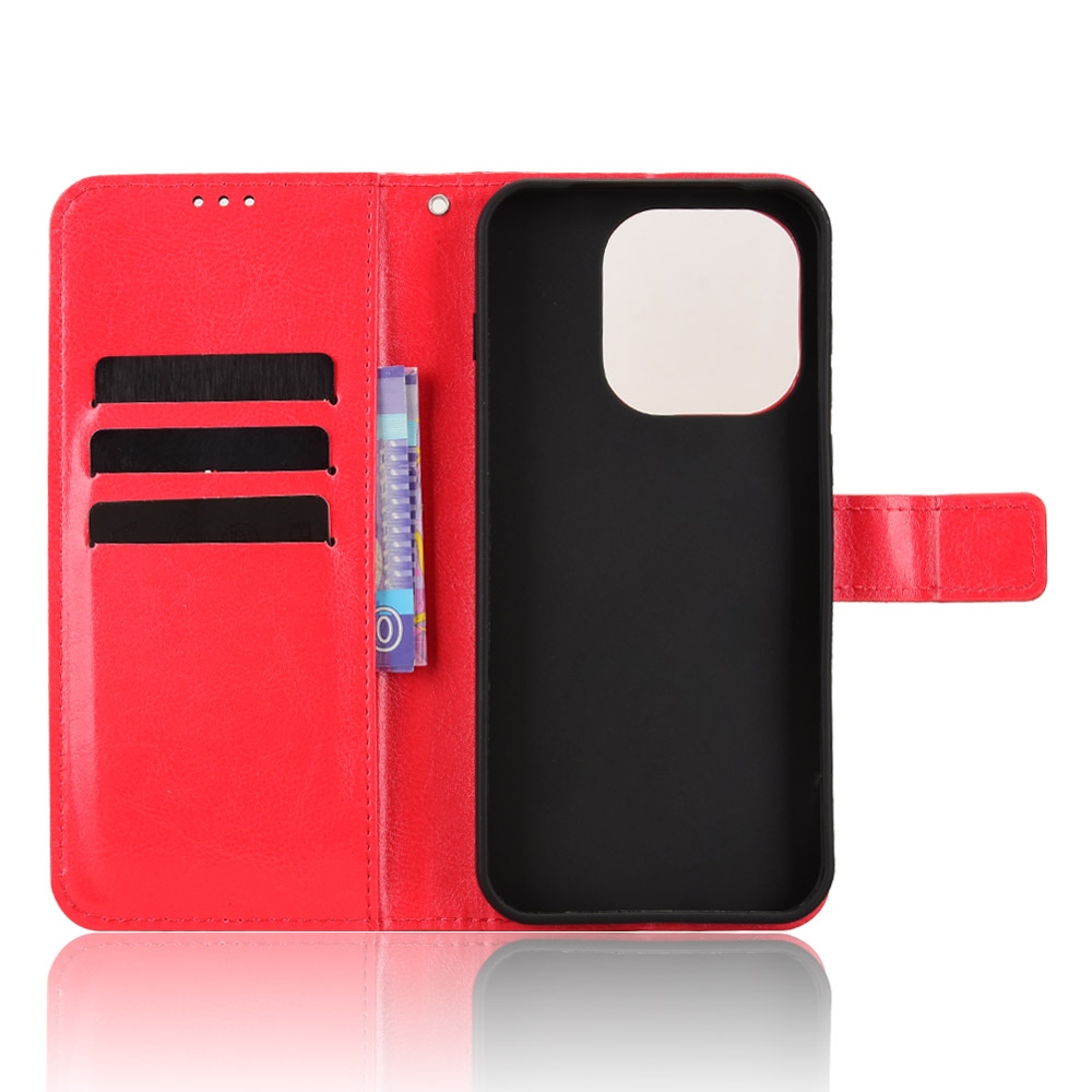 Crazy knížkové pouzdro na OnePlus 15 5G - červené