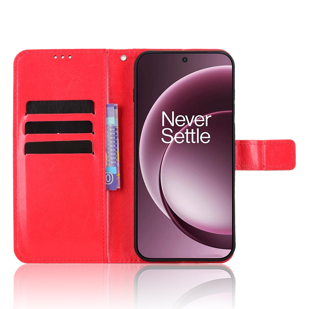 Crazy knížkové pouzdro na OnePlus 15 5G - červené