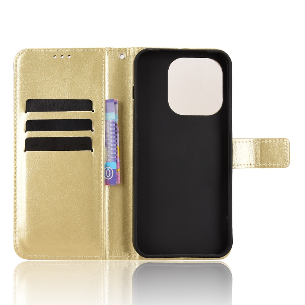 Crazy knížkové pouzdro na OnePlus 15 5G - zlaté