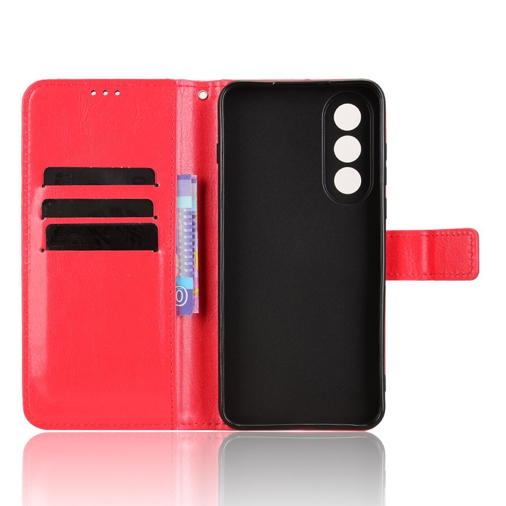 Crazy knížkové pouzdro na OnePlus Nord 5 5G - červené