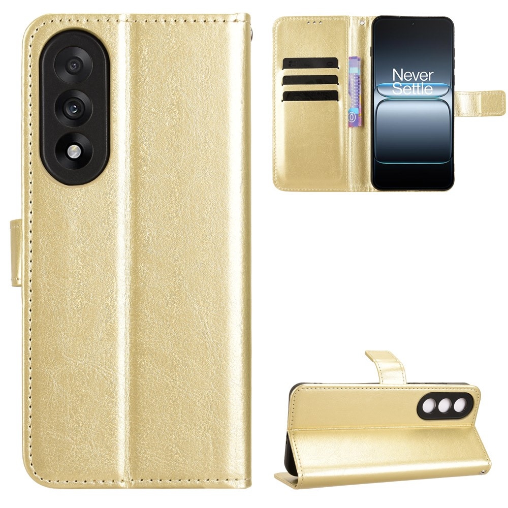 Crazy knížkové pouzdro na OnePlus Nord 5 5G - zlaté