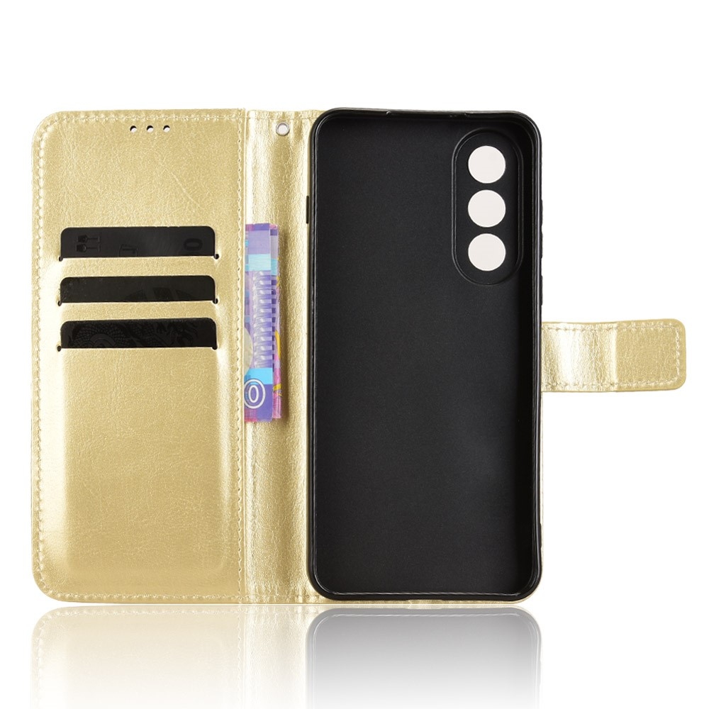 Crazy knížkové pouzdro na OnePlus Nord 5 5G - zlaté