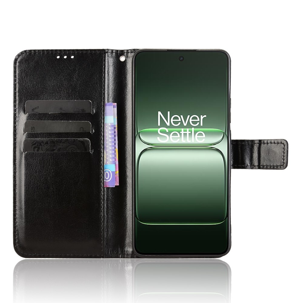 Crazy knížkové pouzdro na OnePlus Nord CE5 5G - černé