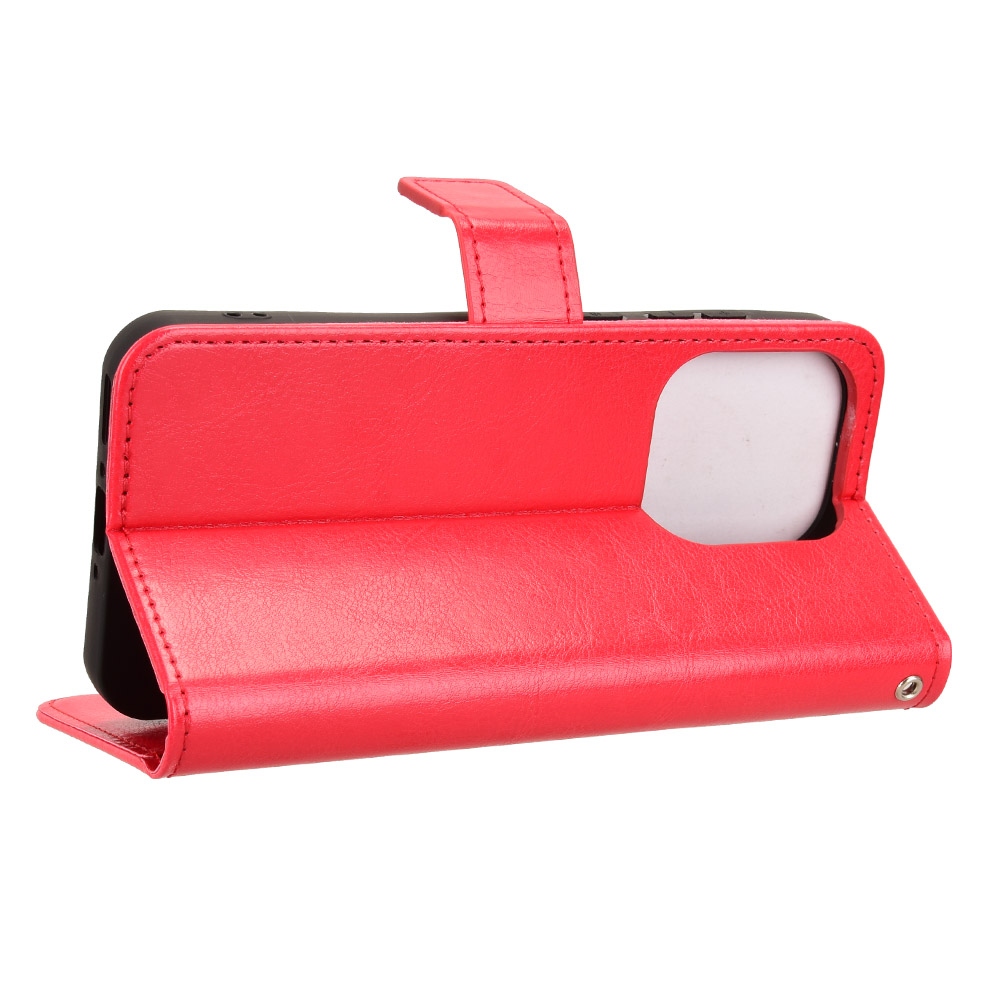 Crazy knížkové pouzdro na Oppo Find X9 5G - červené