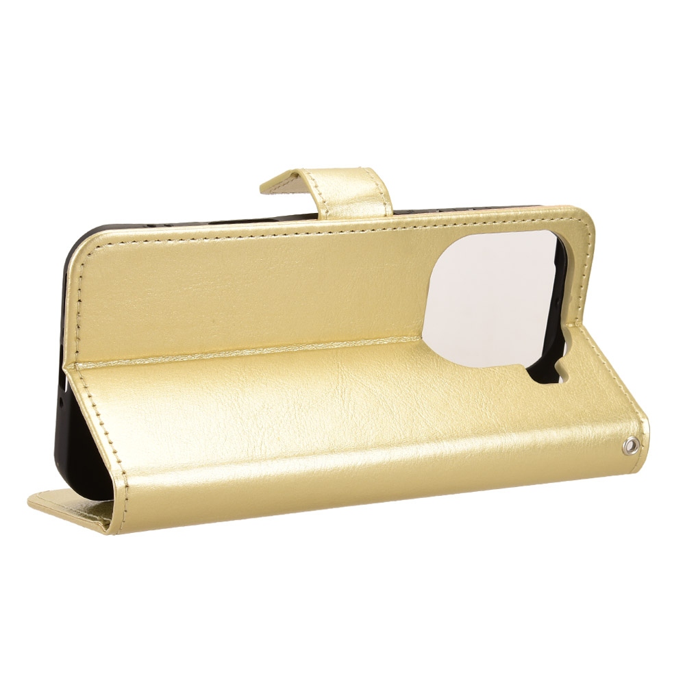 Crazy knížkové pouzdro na Oppo Find X9 Pro 5G - zlaté