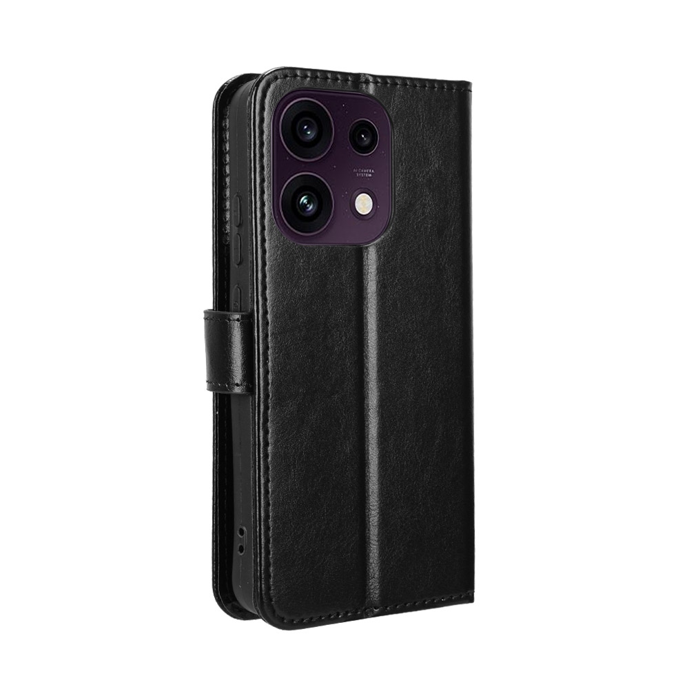 Crazy knížkové pouzdro na Oppo Reno 16 FS 5G - černé